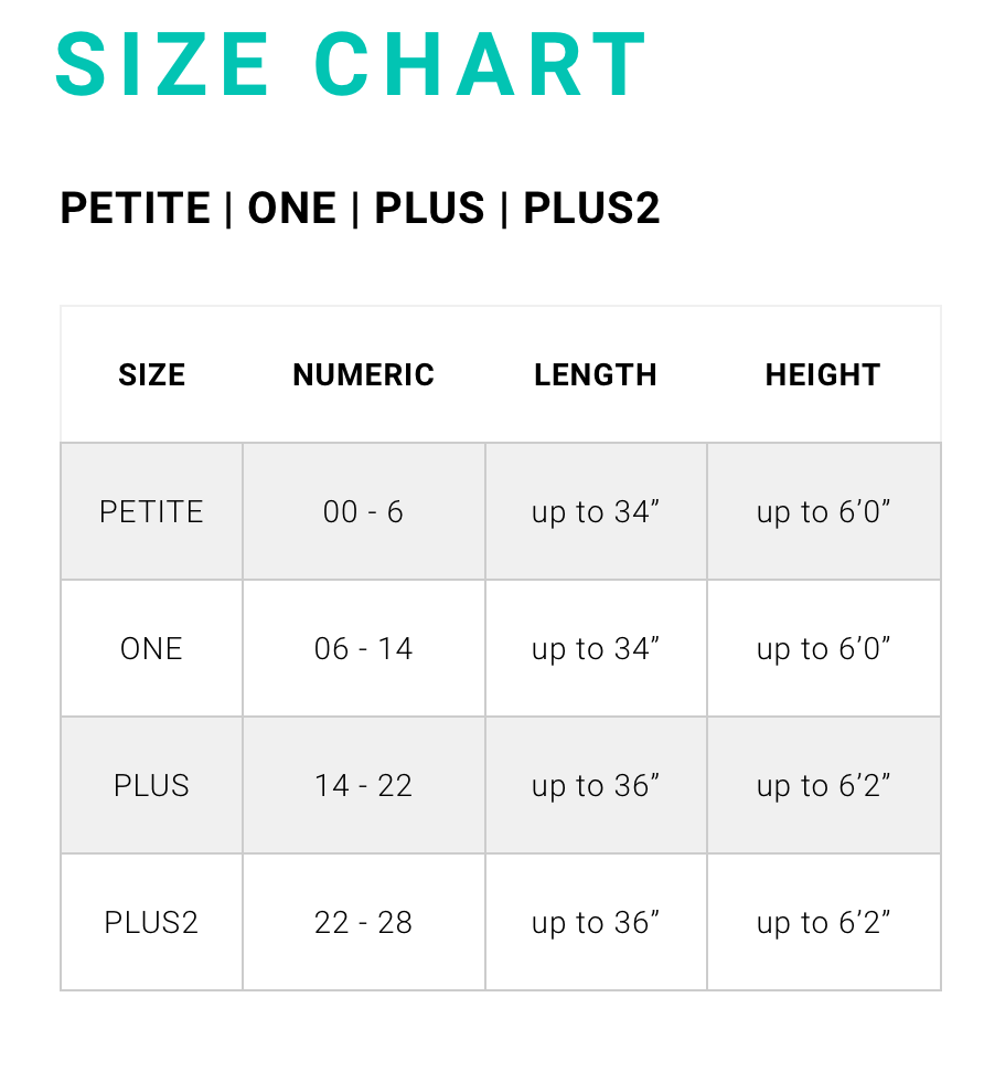 Pennuk.com - Castle View, Cornelius and Beauchamps PE leggings size chart,  to help